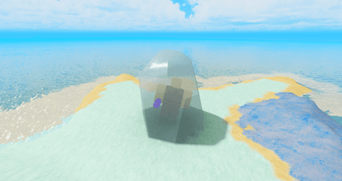 The Frozen Giant trapped inside its Iceberg