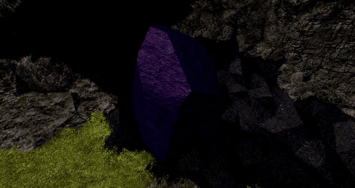 Obsidian Boulder